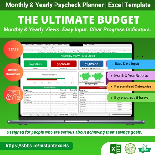 The Ultimate Excel Budget