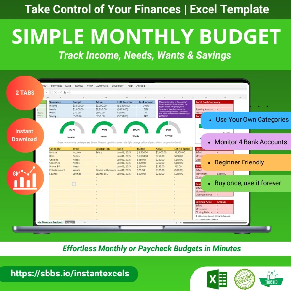 Simple Personal Budget